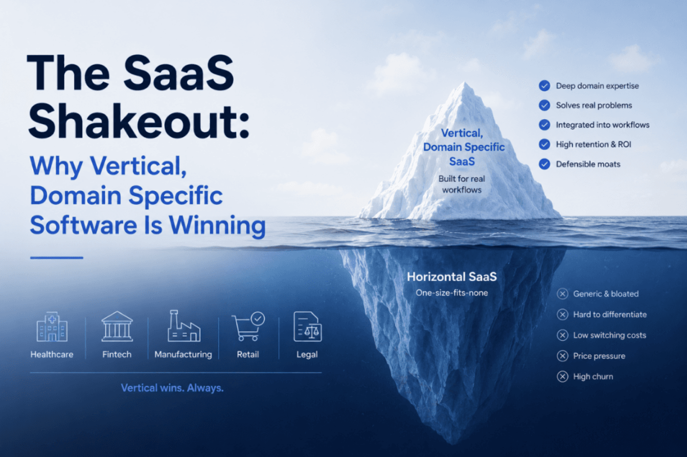 The SaaS Shakeout: Why Vertical, Domain Specific Software Is Winning